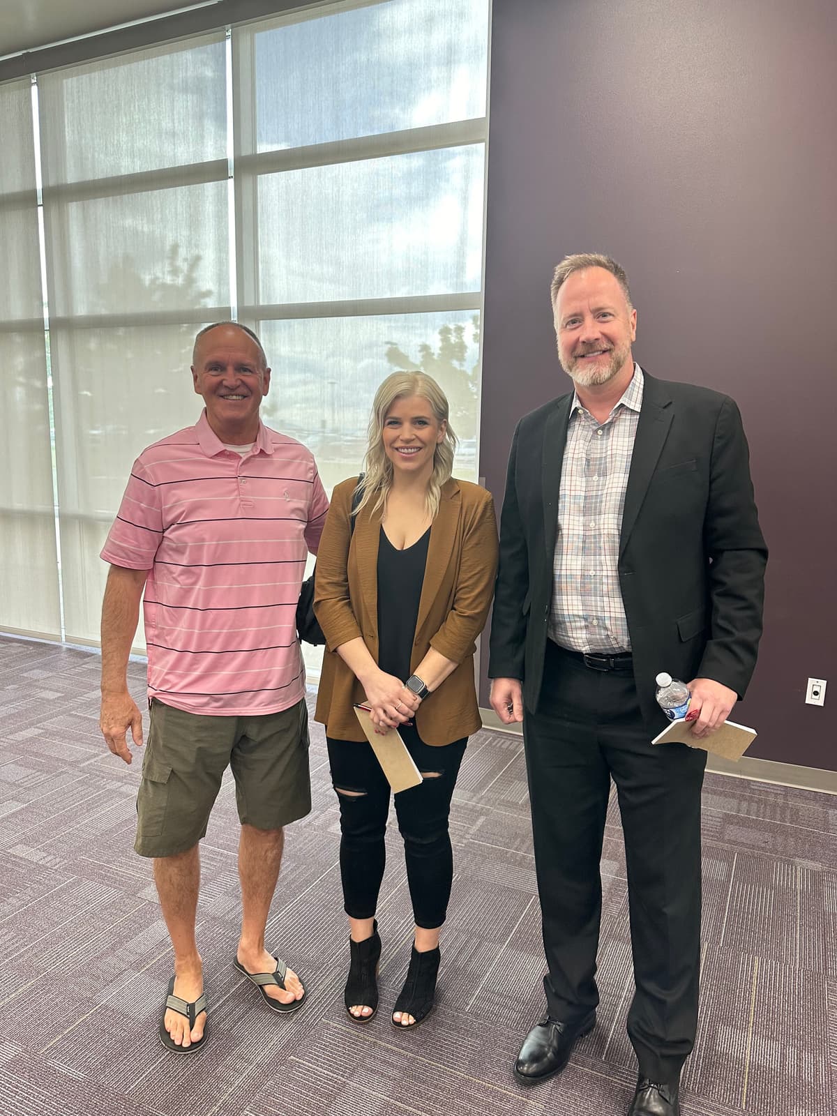 Tom Turner and the Peoples Mortgage team